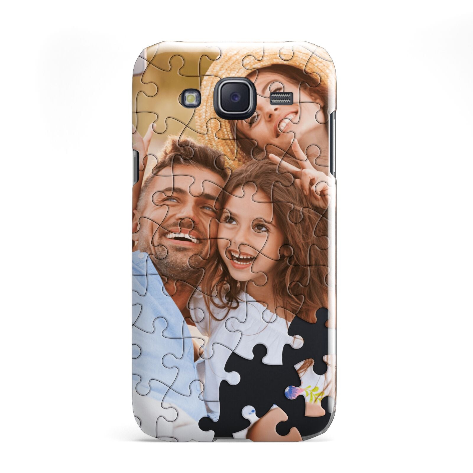 Personalised Photo Upload Puzzle Effect Samsung Galaxy J5 Case