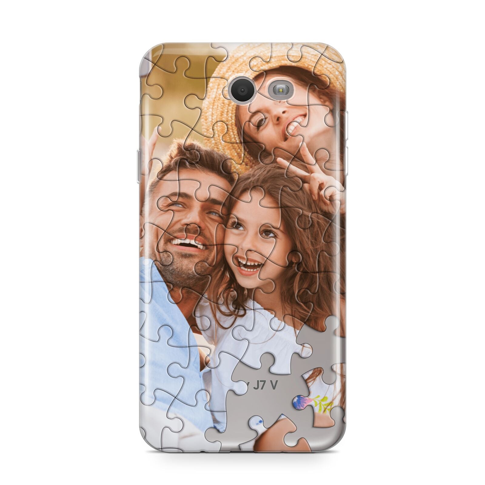 Personalised Photo Upload Puzzle Effect Samsung Galaxy J7 2017 Case