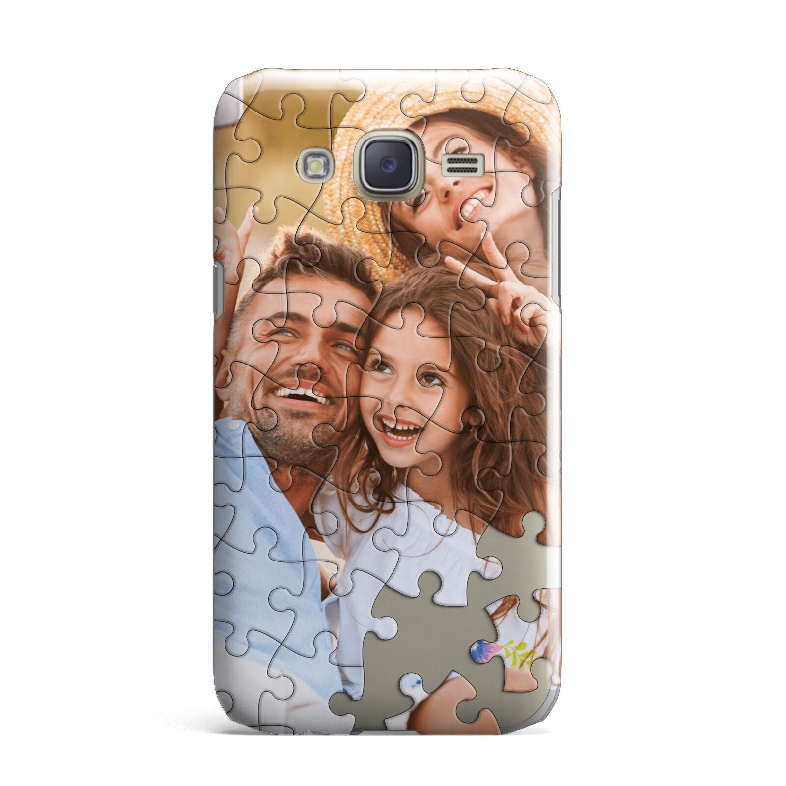 Personalised Photo Upload Puzzle Effect Samsung Galaxy J7 Case