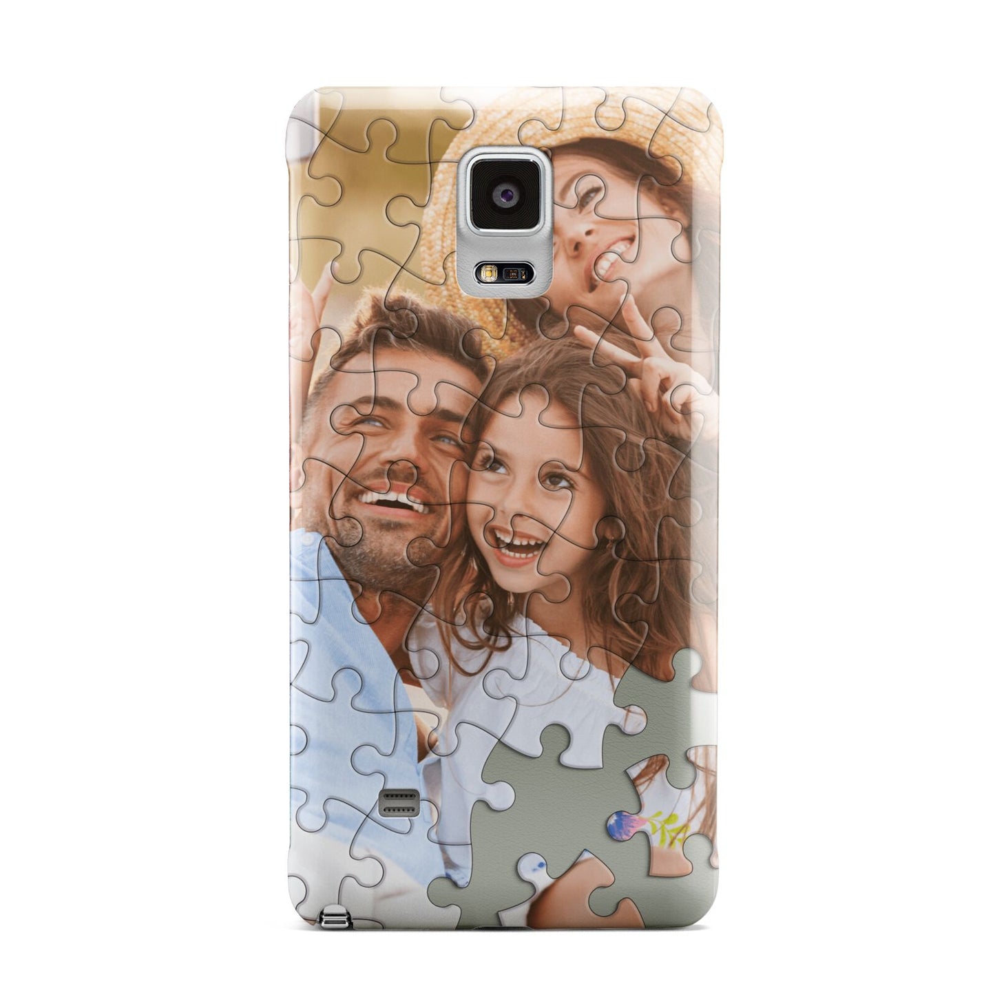 Personalised Photo Upload Puzzle Effect Samsung Galaxy Note 4 Case