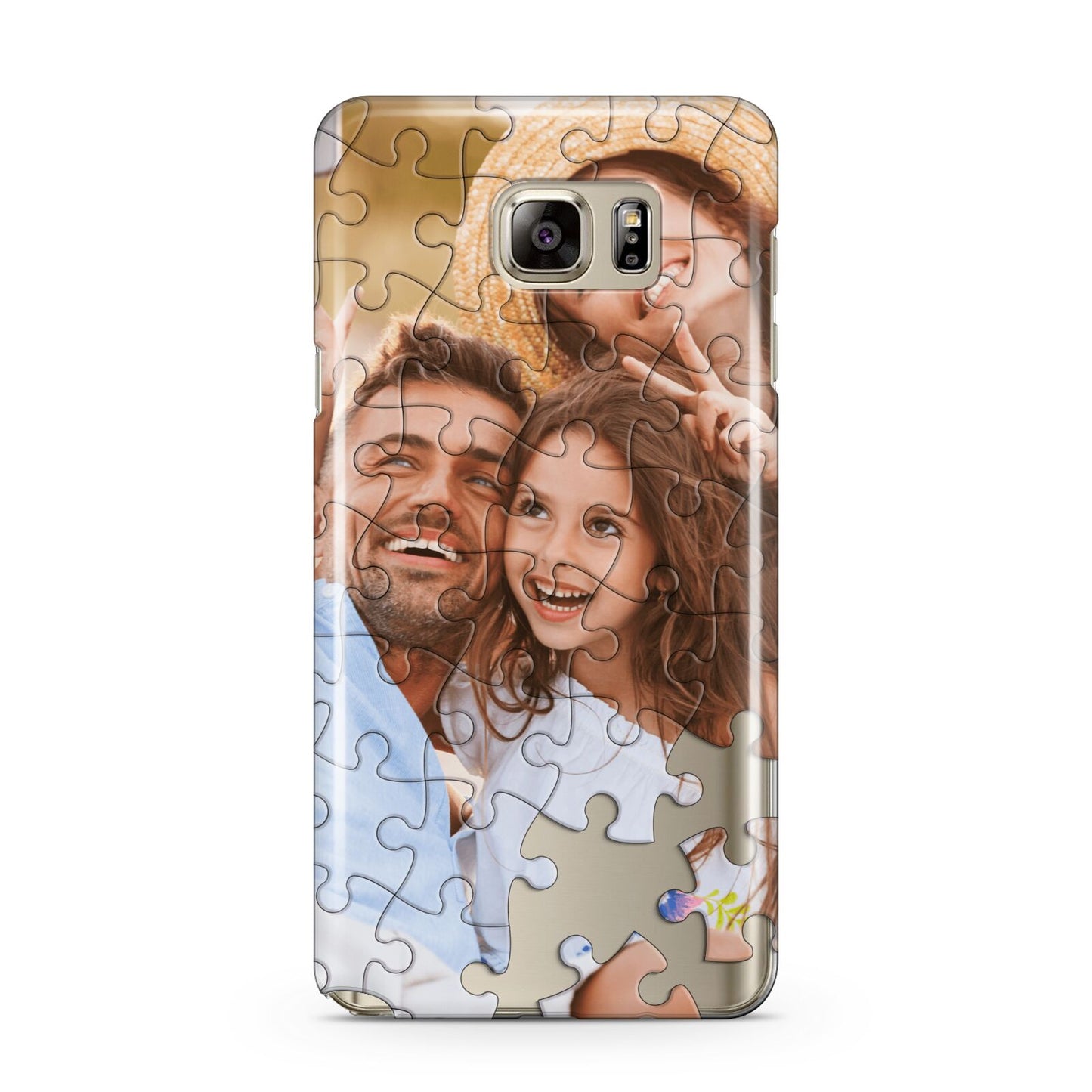 Personalised Photo Upload Puzzle Effect Samsung Galaxy Note 5 Case