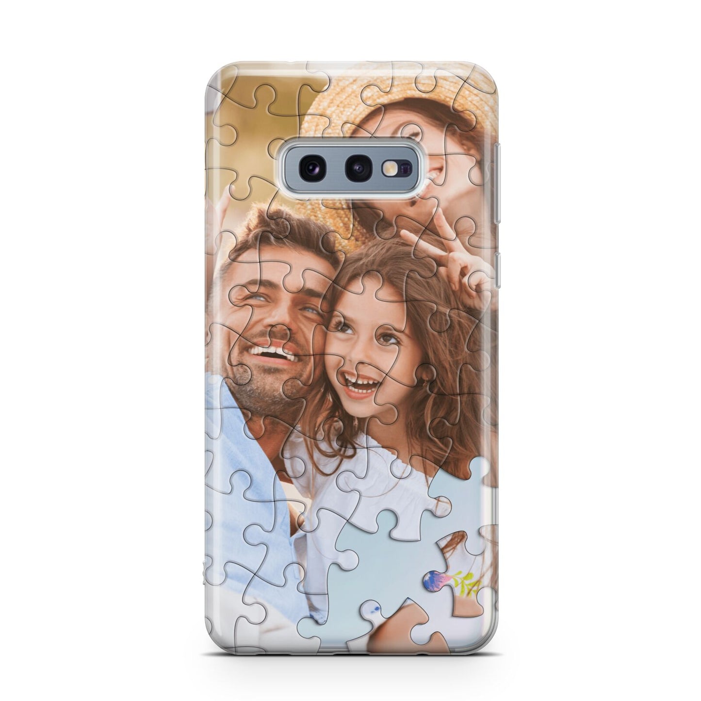 Personalised Photo Upload Puzzle Effect Samsung Galaxy S10E Case