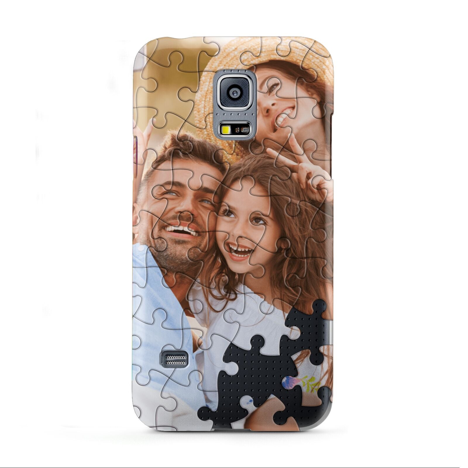 Personalised Photo Upload Puzzle Effect Samsung Galaxy S5 Mini Case