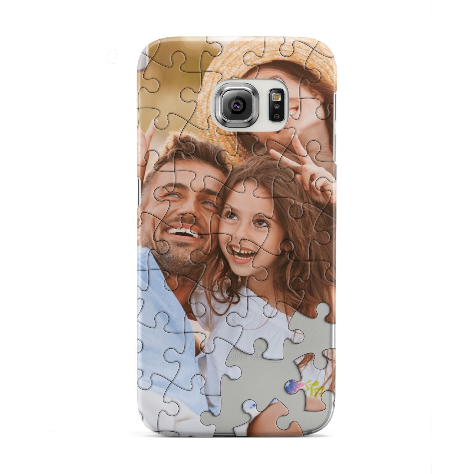 Personalised Photo Upload Puzzle Effect Samsung Galaxy S6 Edge Case