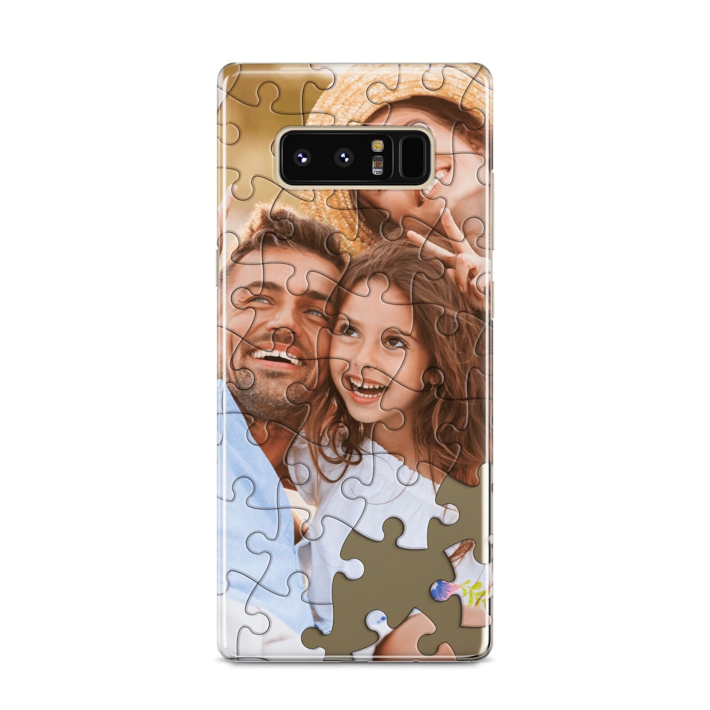 Personalised Photo Upload Puzzle Effect Samsung Galaxy S8 Case