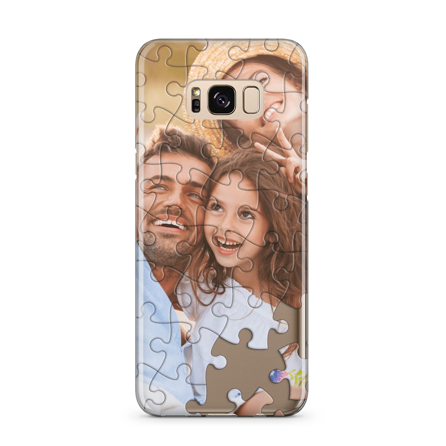 Personalised Photo Upload Puzzle Effect Samsung Galaxy S8 Plus Case