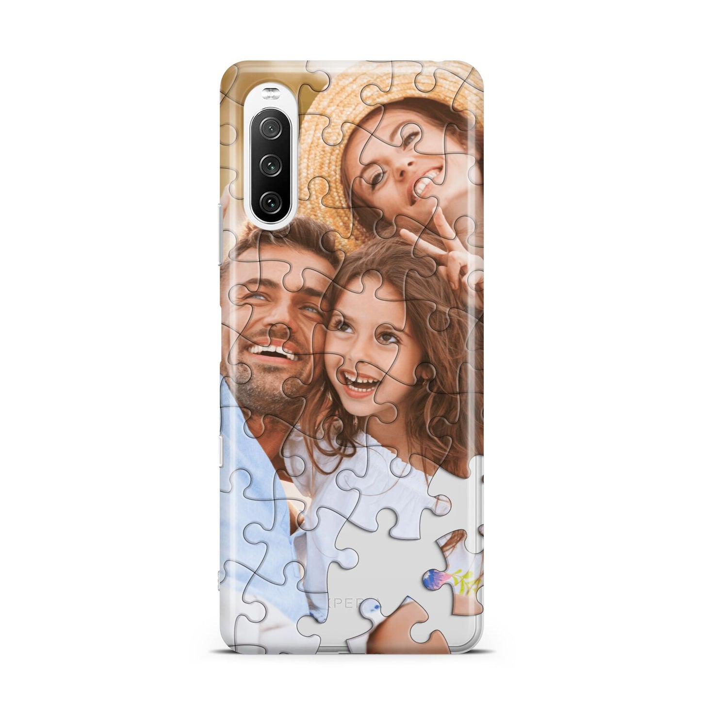 Personalised Photo Upload Puzzle Effect Sony Xperia 10 III Case