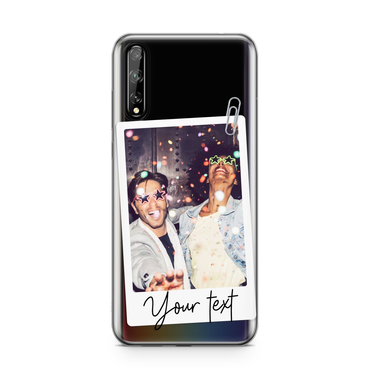 Personalised Photo with Text Huawei Enjoy 10s Phone Case