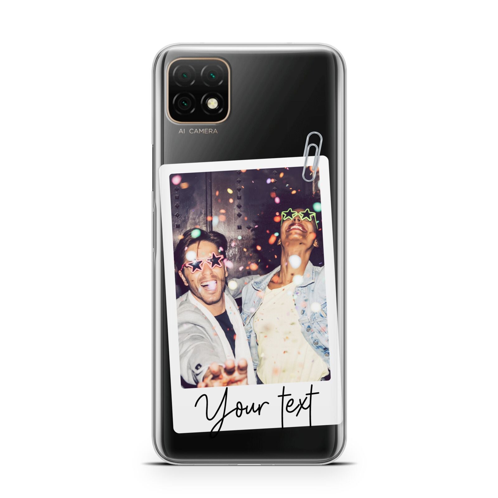 Personalised Photo with Text Huawei Enjoy 20 Phone Case