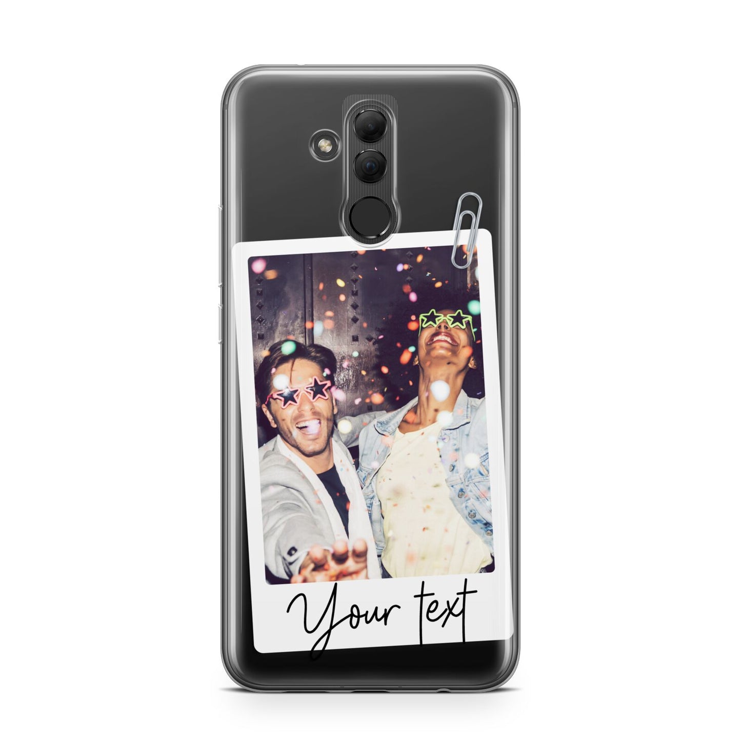 Personalised Photo with Text Huawei Mate 20 Lite