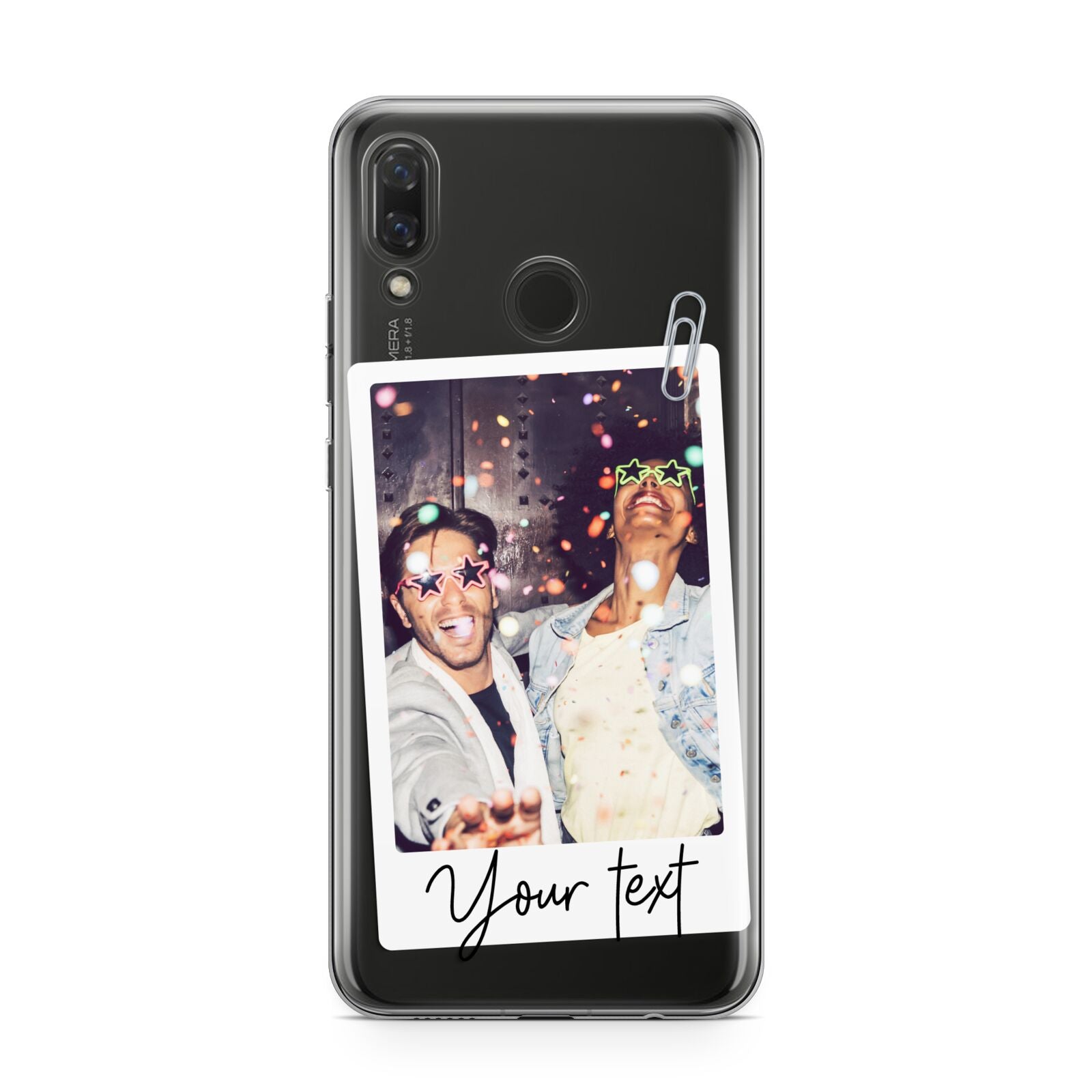 Personalised Photo with Text Huawei Nova 3 Phone Case