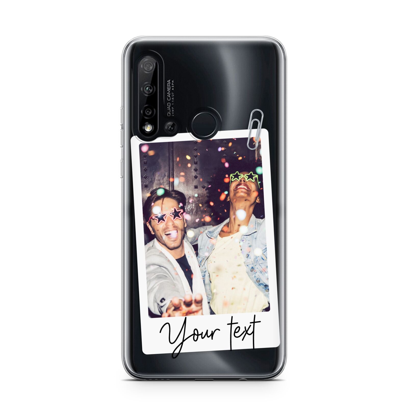 Personalised Photo with Text Huawei P20 Lite 5G Phone Case