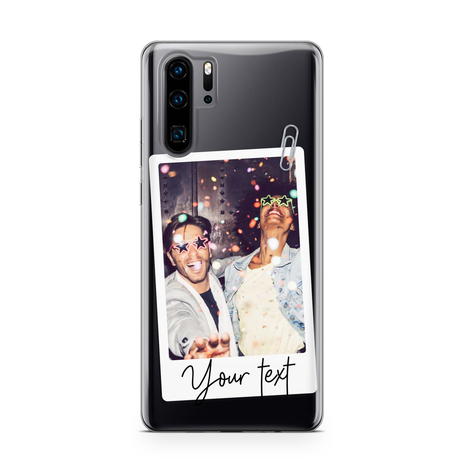 Personalised Photo with Text Huawei P30 Pro Phone Case