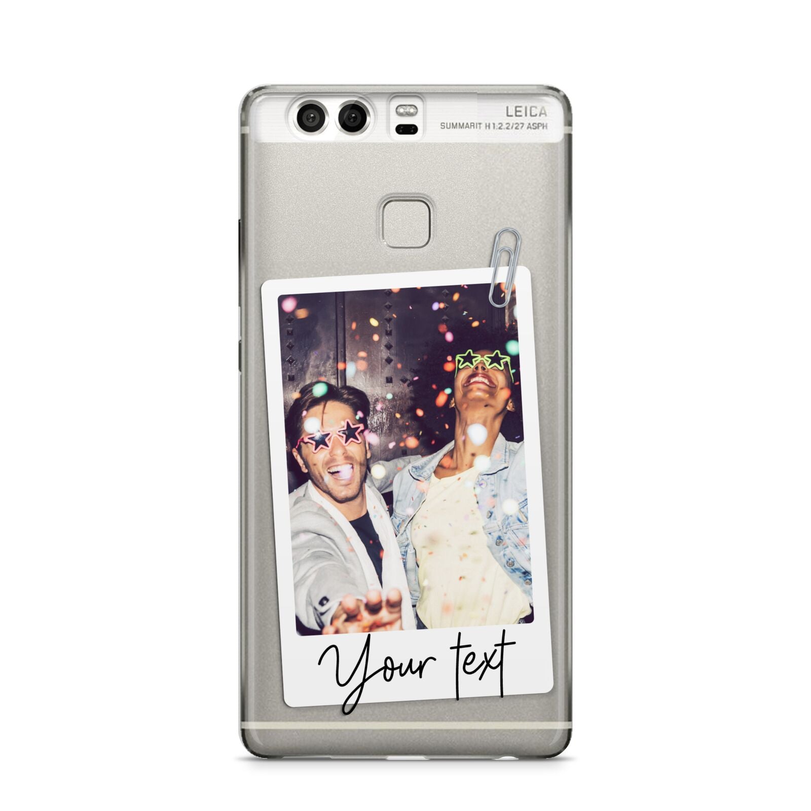 Personalised Photo with Text Huawei P9 Case