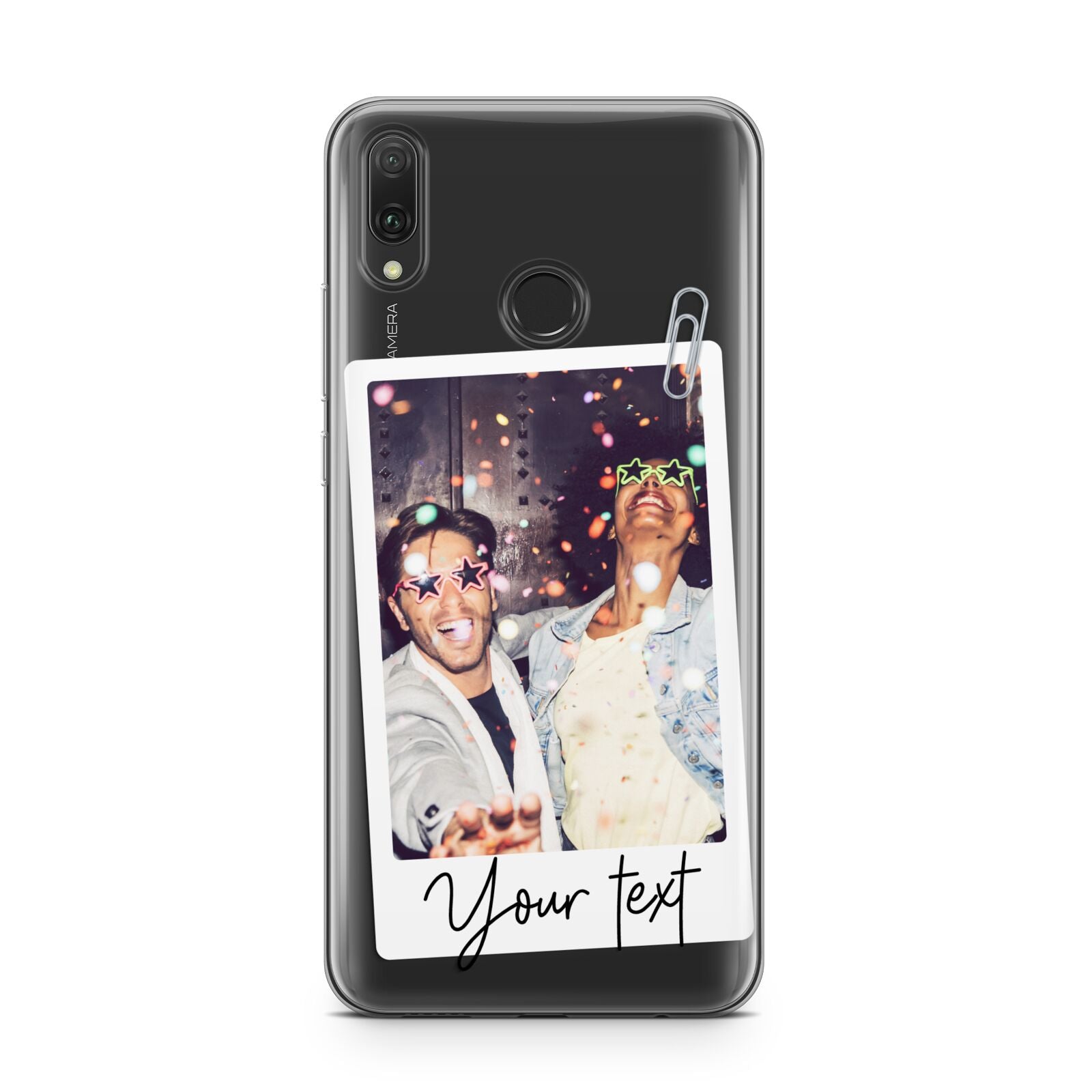 Personalised Photo with Text Huawei Y9 2019