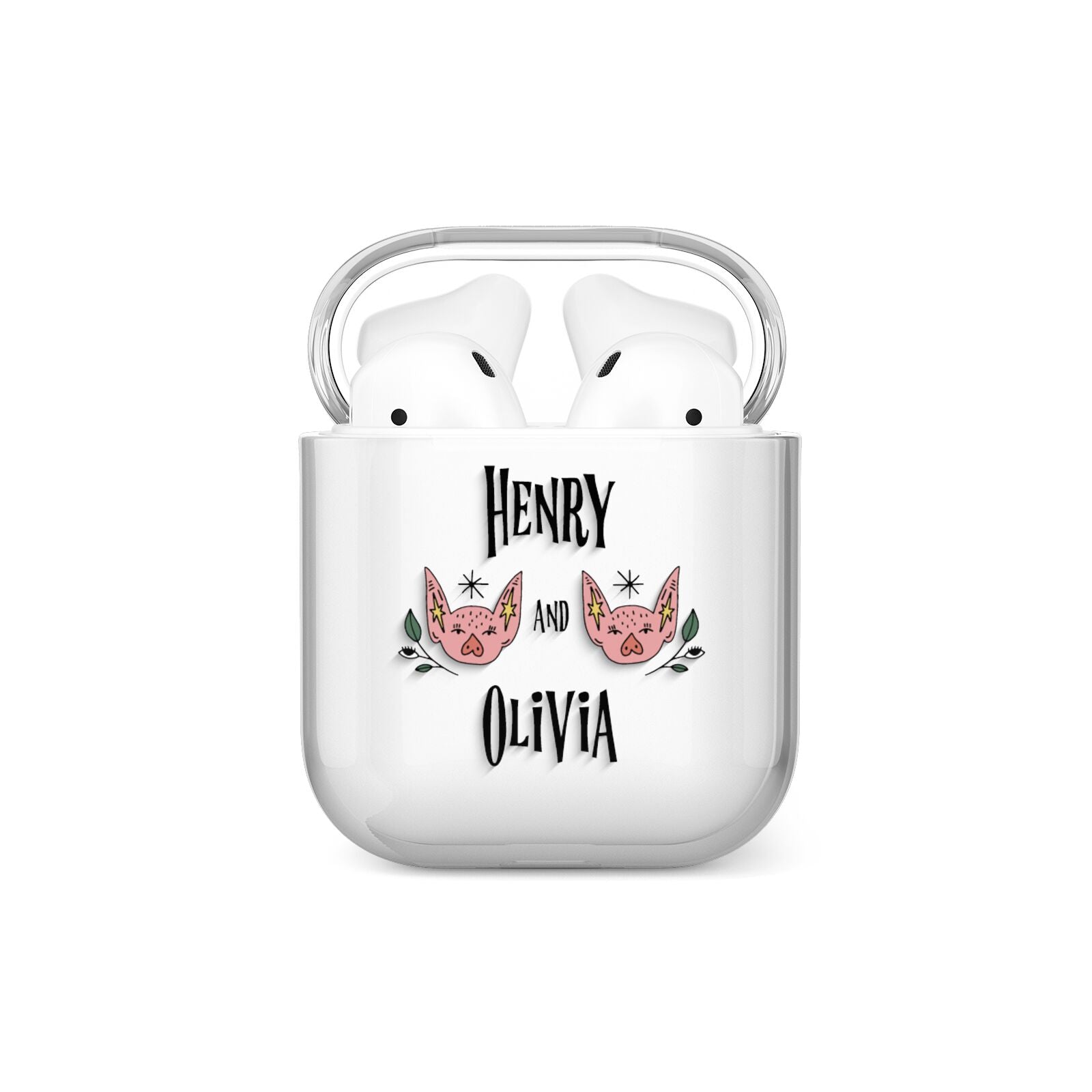 Personalised Piggies AirPods Case