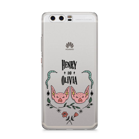 Personalised Piggies Huawei P10 Phone Case