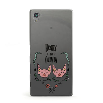 Personalised Piggies Sony Xperia Case