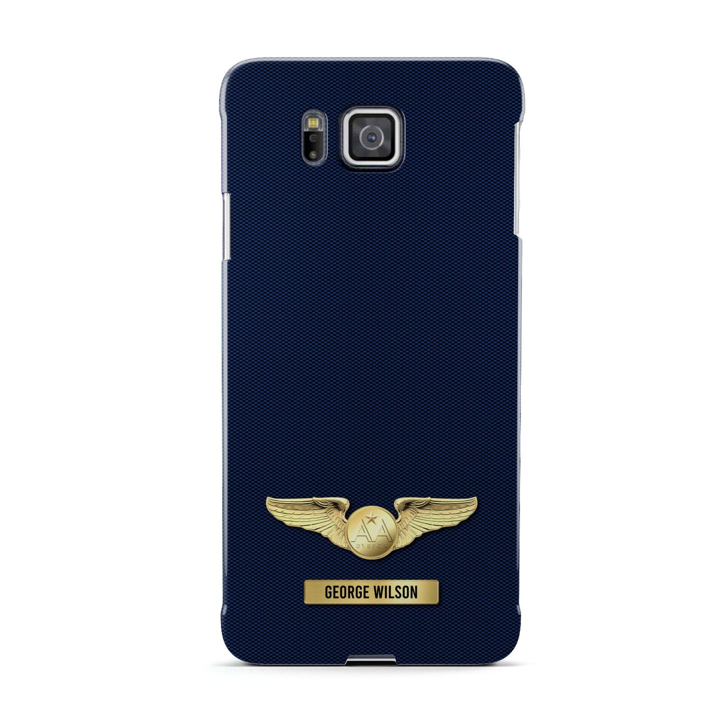 Personalised Pilot Wings Samsung Galaxy Alpha Case