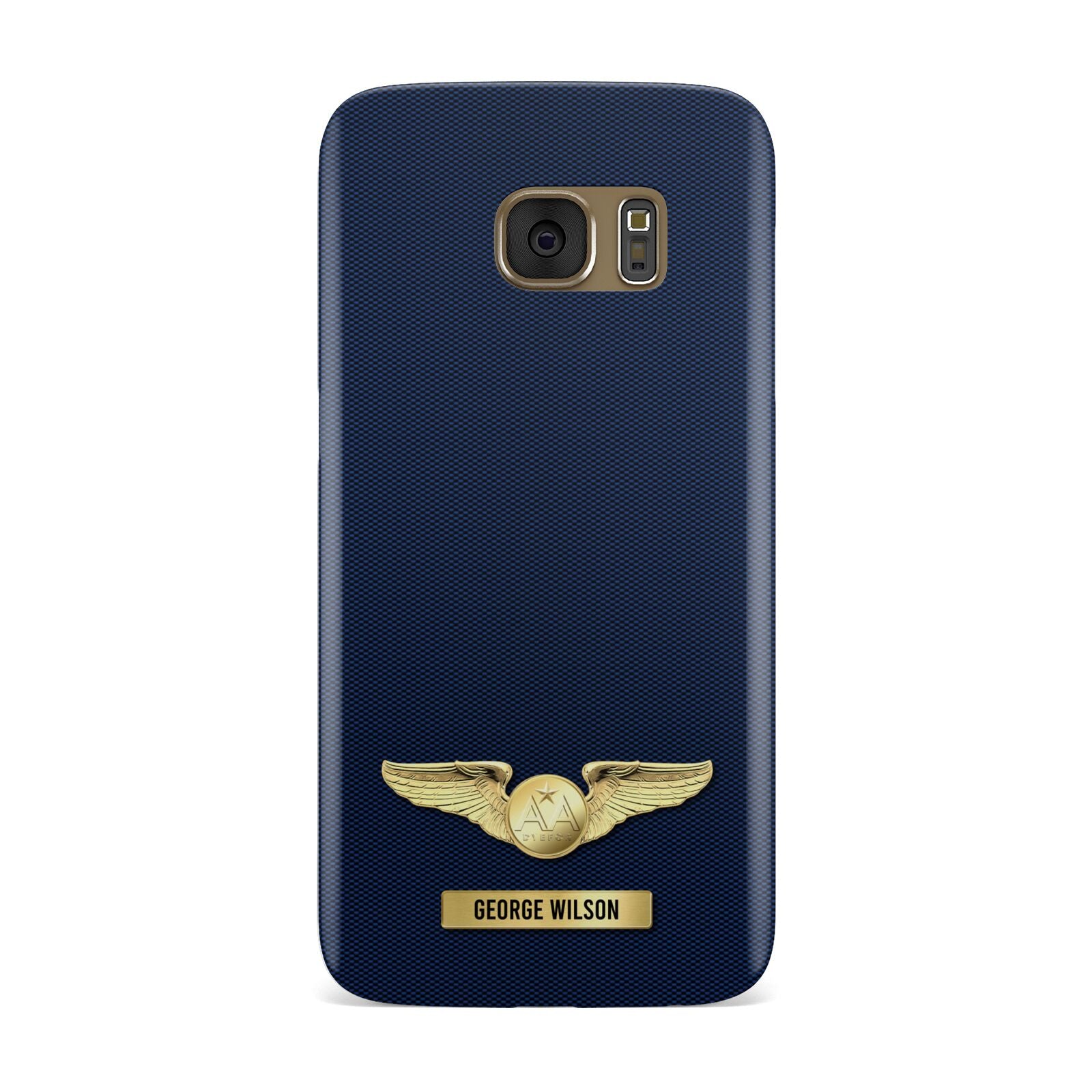 Personalised Pilot Wings Samsung Galaxy Case