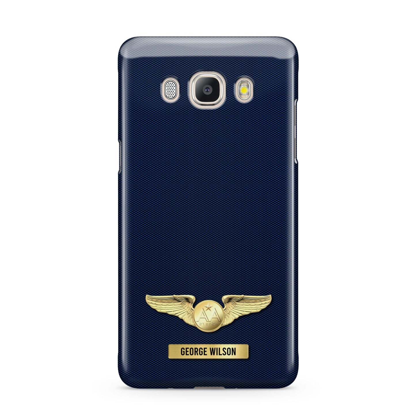Personalised Pilot Wings Samsung Galaxy J5 2016 Case