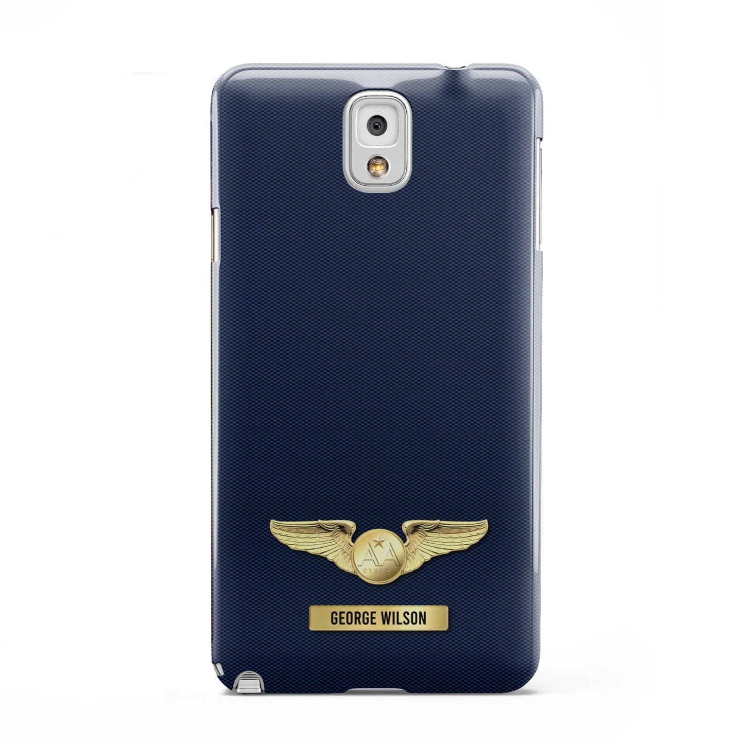 Personalised Pilot Wings Samsung Galaxy Note 3 Case