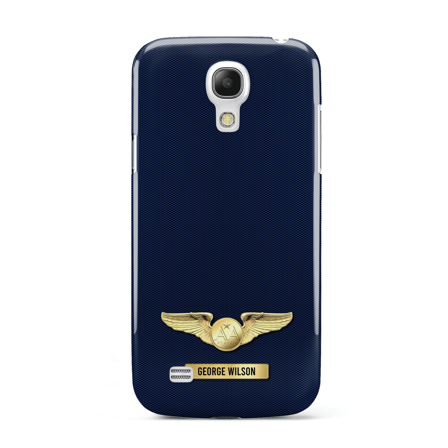 Personalised Pilot Wings Samsung Galaxy S4 Mini Case