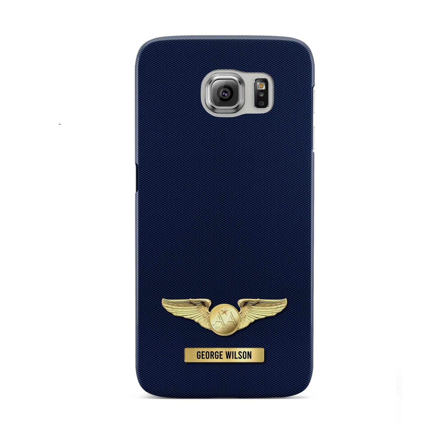 Personalised Pilot Wings Samsung Galaxy S6 Case
