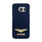 Personalised Pilot Wings Samsung Galaxy S6 Edge Case