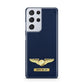 Personalised Pilot Wings Samsung S21 Ultra Case