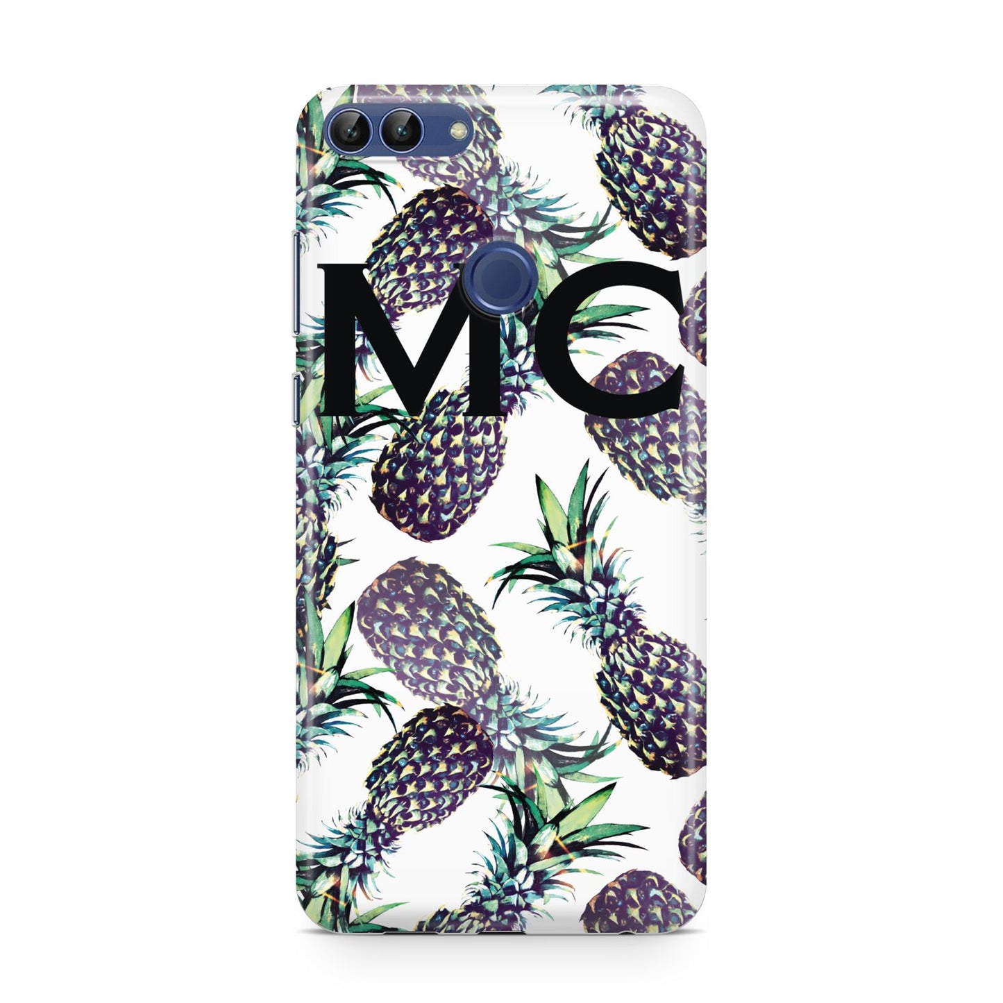 Personalised Pineapple Tropical White Huawei P Smart Case