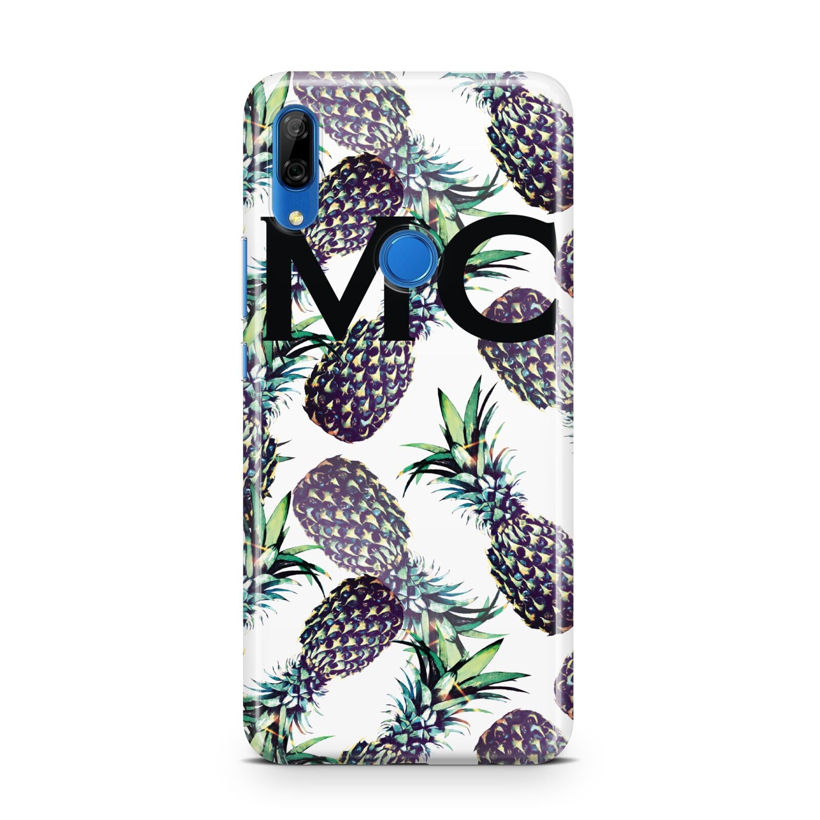 Personalised Pineapple Tropical White Huawei P Smart Z