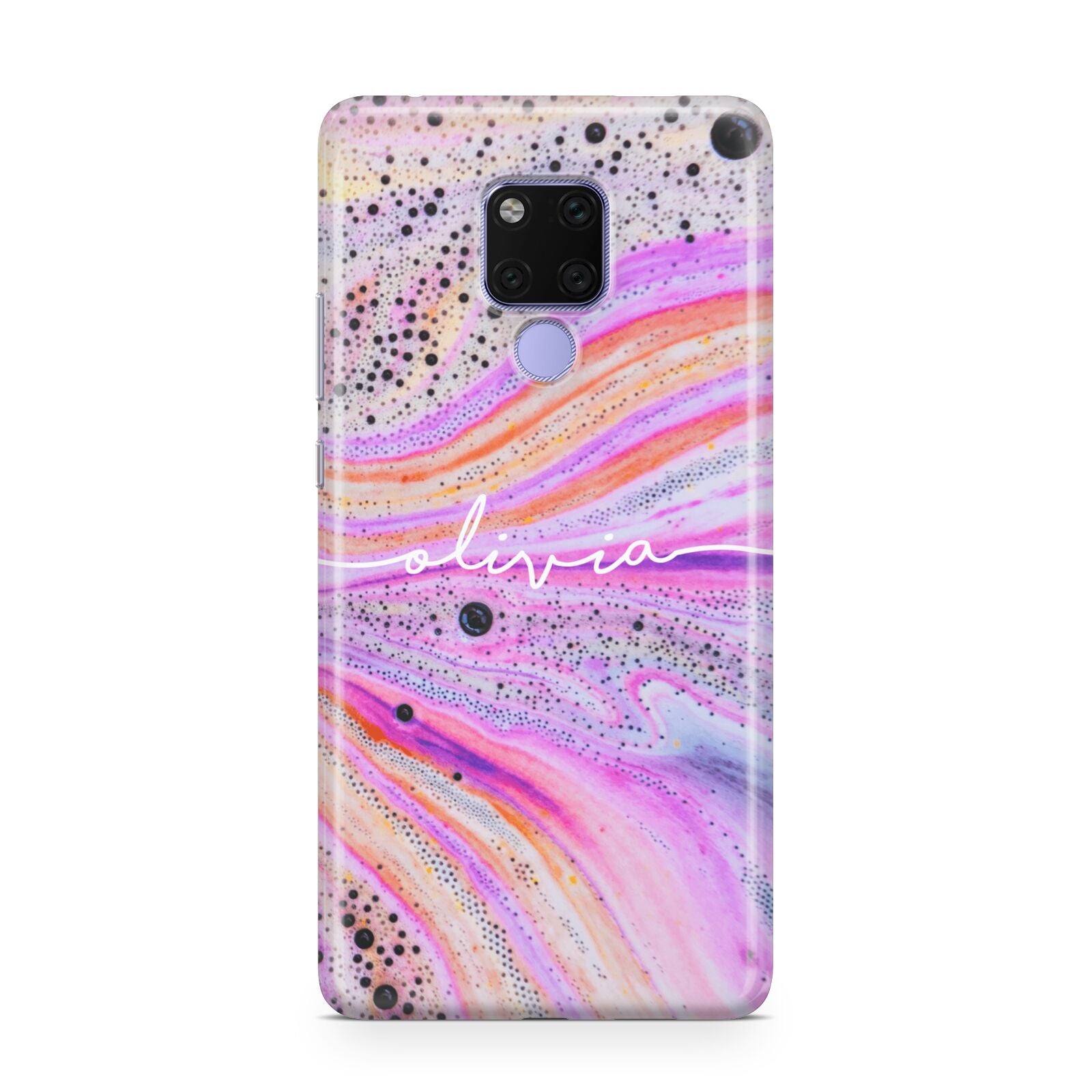 Personalised Pink Bath Bomb Huawei Mate 20X Phone Case