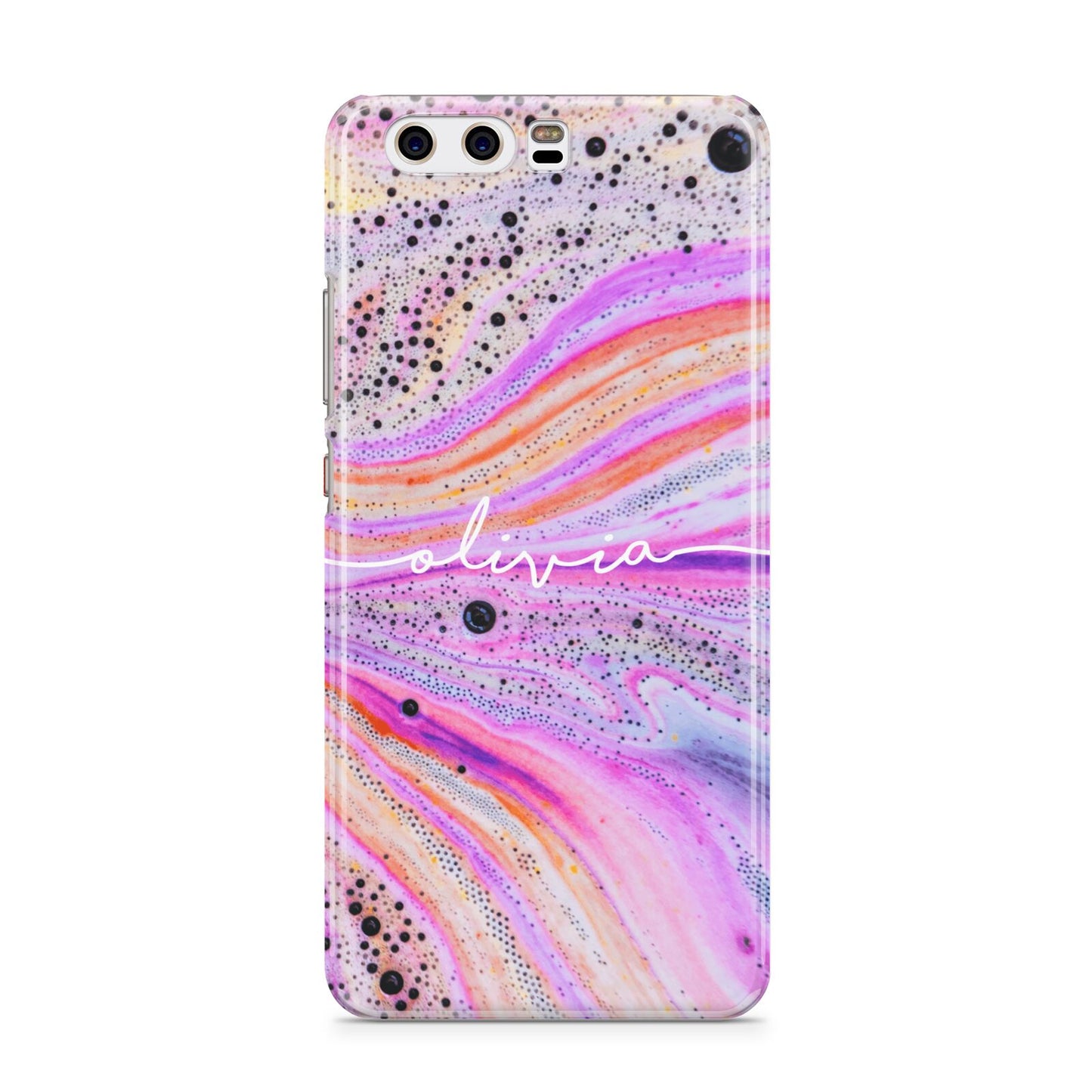 Personalised Pink Bath Bomb Huawei P10 Phone Case