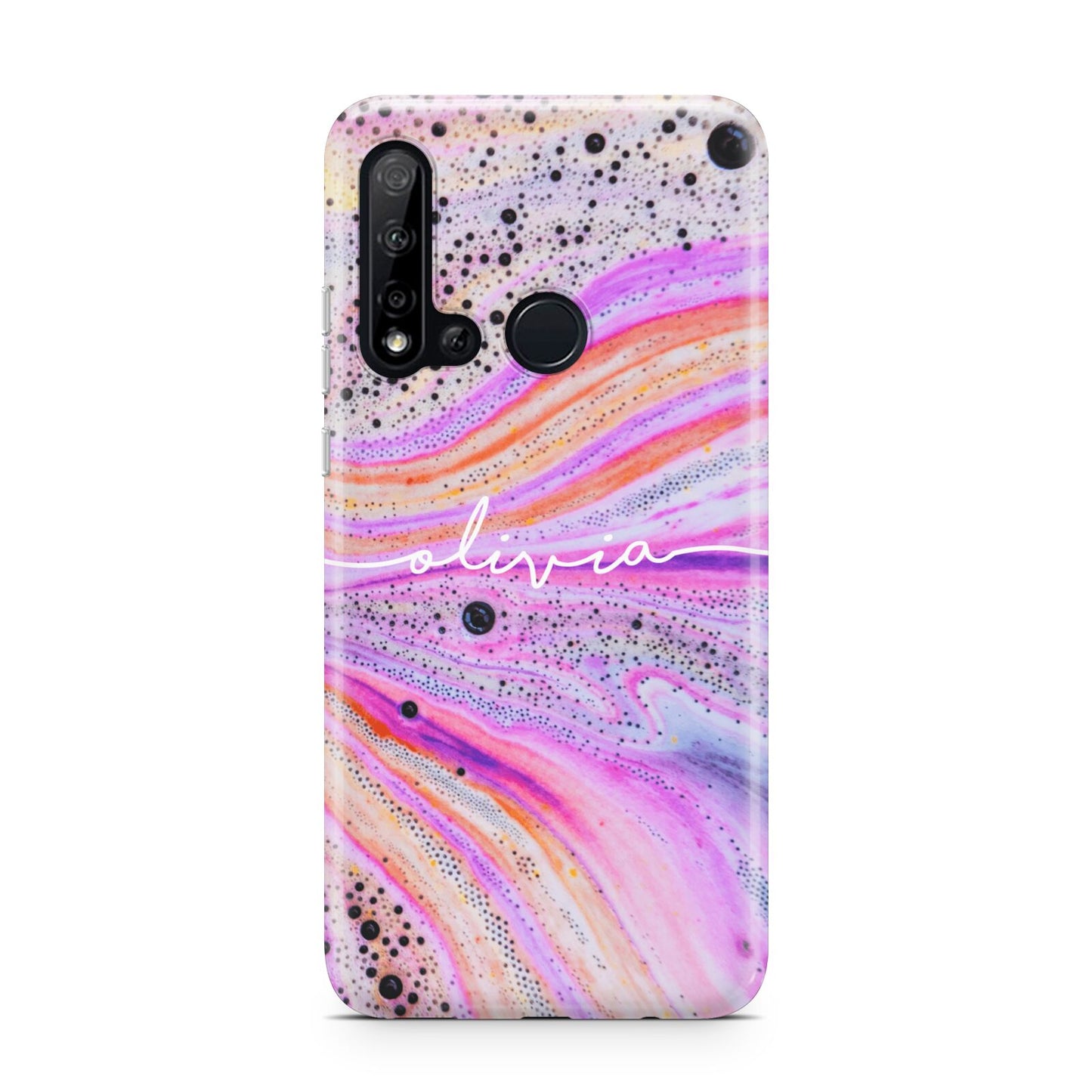 Personalised Pink Bath Bomb Huawei P20 Lite 5G Phone Case