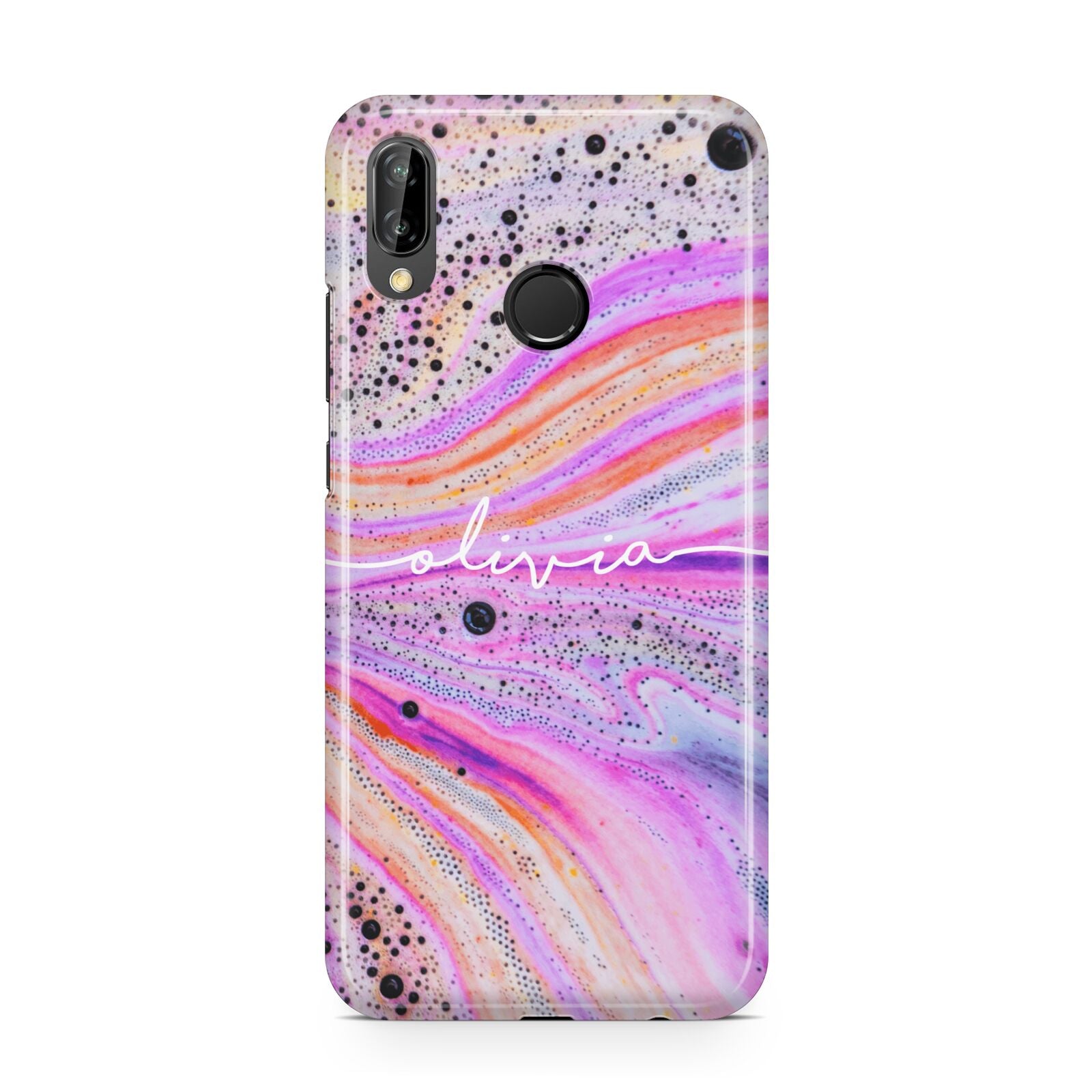 Personalised Pink Bath Bomb Huawei P20 Lite Phone Case