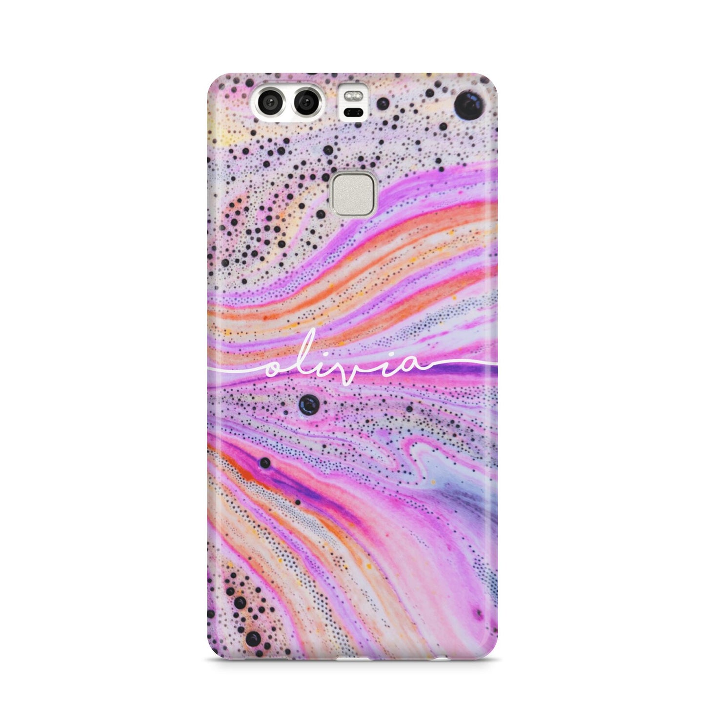 Personalised Pink Bath Bomb Huawei P9 Case