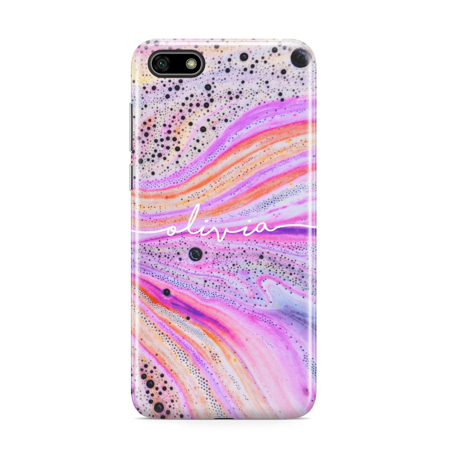 Personalised Pink Bath Bomb Huawei Y5 Prime 2018 Phone Case