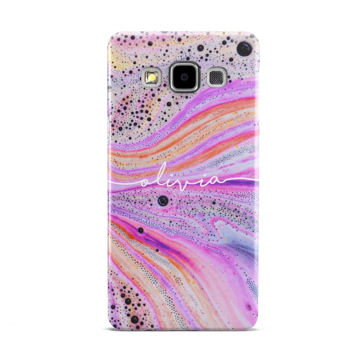 Personalised Pink Bath Bomb Samsung Galaxy A5 Case