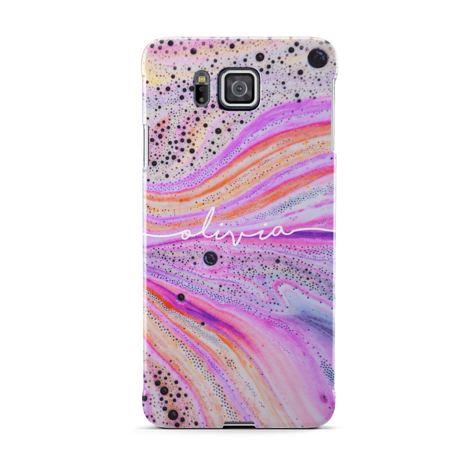 Personalised Pink Bath Bomb Samsung Galaxy Alpha Case