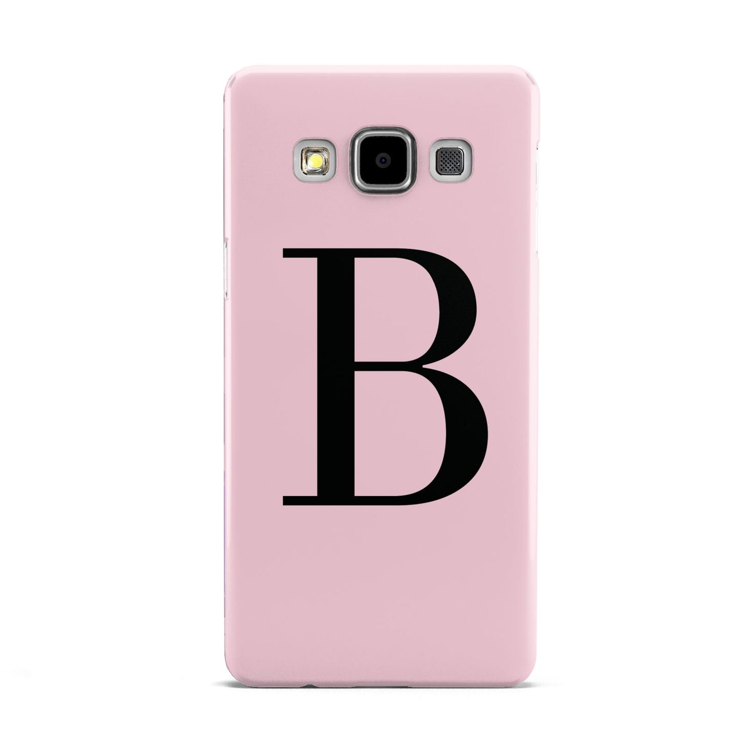 Personalised Pink Black Initial Samsung Galaxy A5 Case