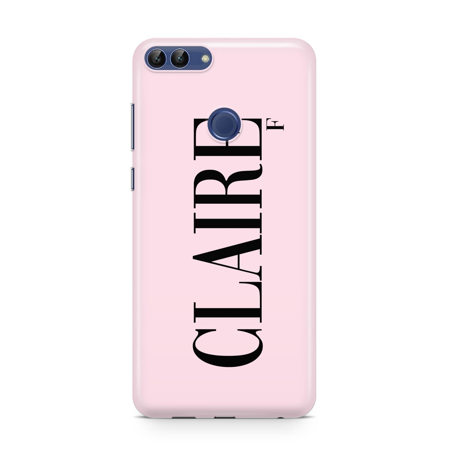 Personalised Pink Black Name Huawei P Smart Case