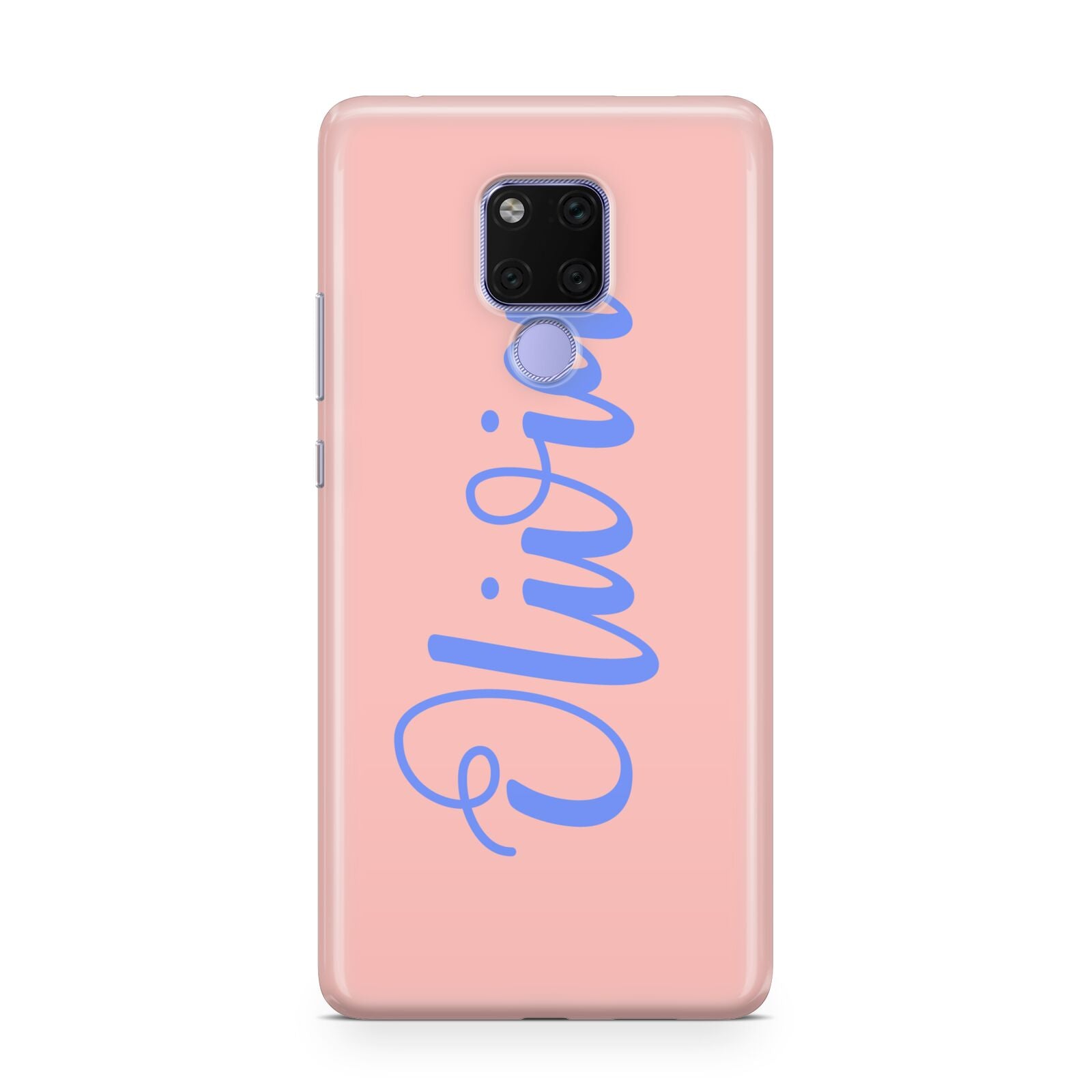 Personalised Pink Blue Name Huawei Mate 20X Phone Case