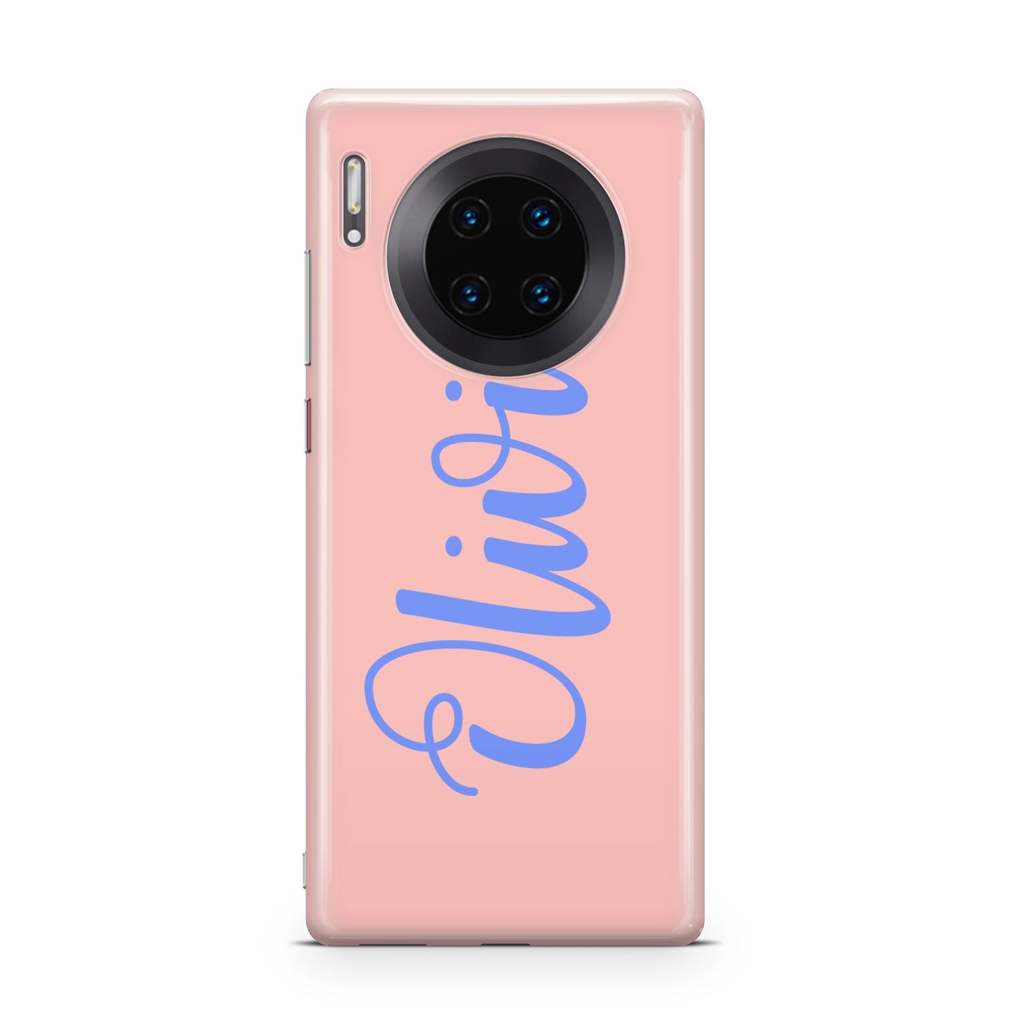 Personalised Pink Blue Name Huawei Mate 30 Pro Phone Case