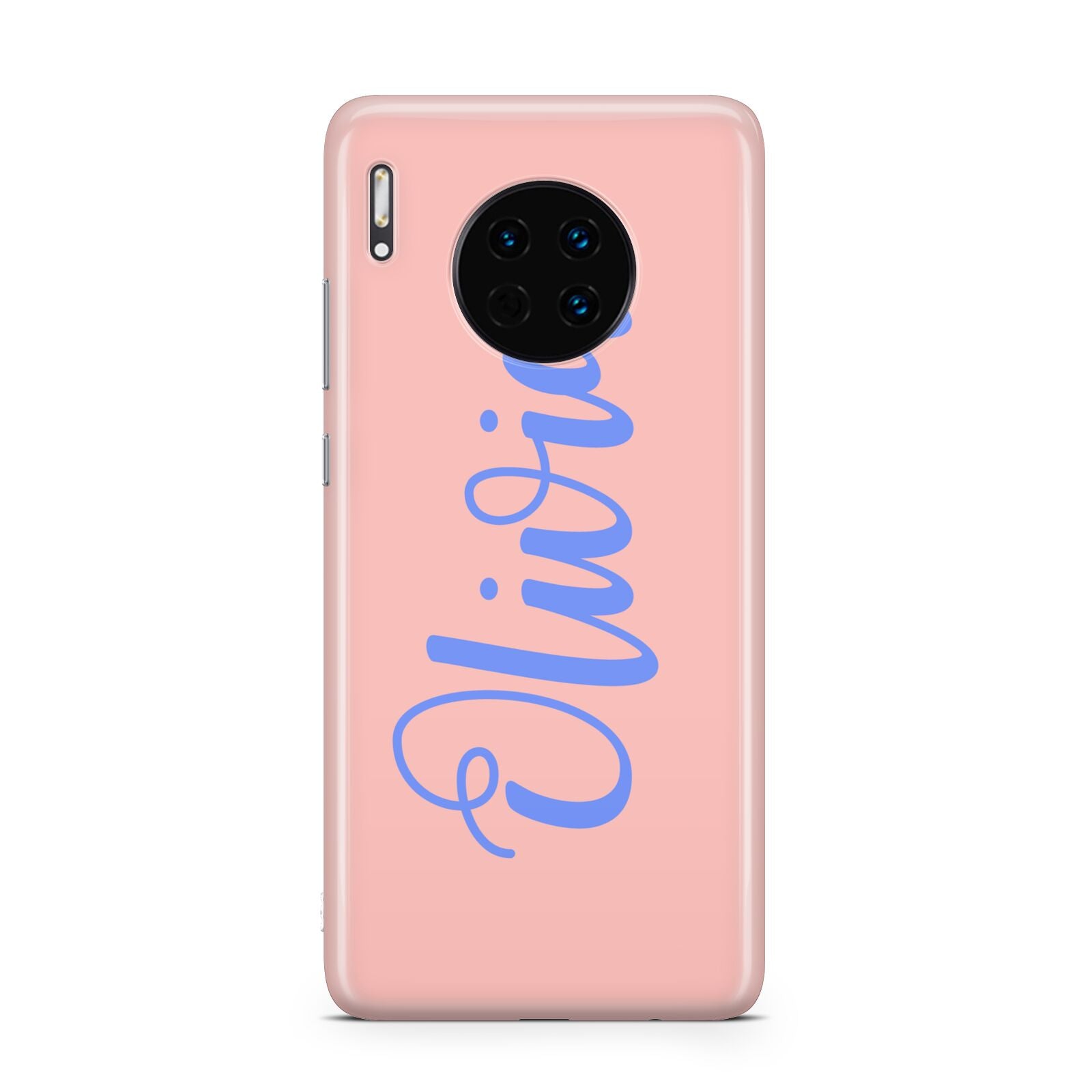 Personalised Pink Blue Name Huawei Mate 30