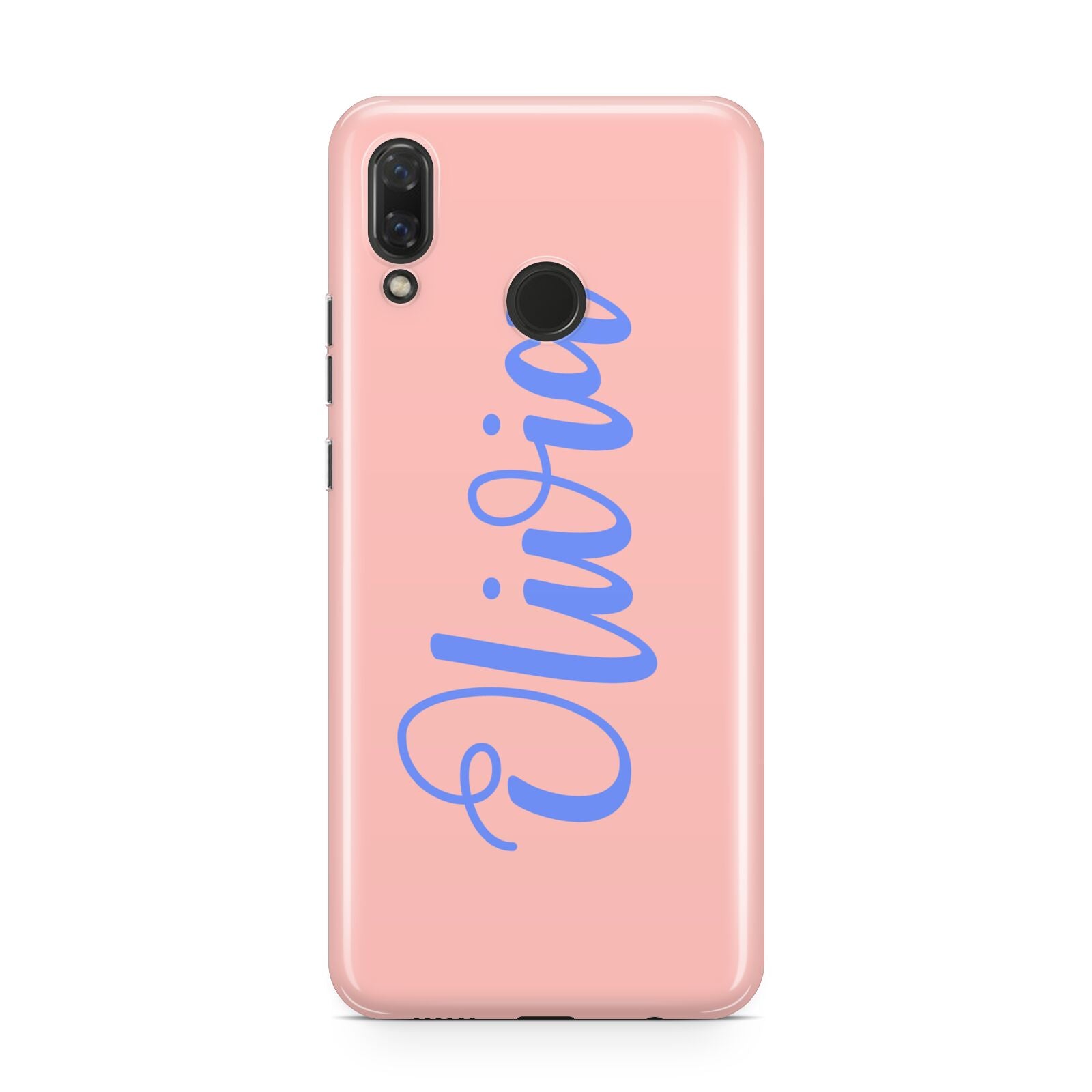 Personalised Pink Blue Name Huawei Nova 3 Phone Case