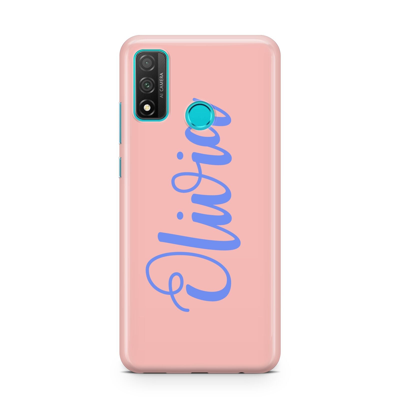 Personalised Pink Blue Name Huawei P Smart 2020