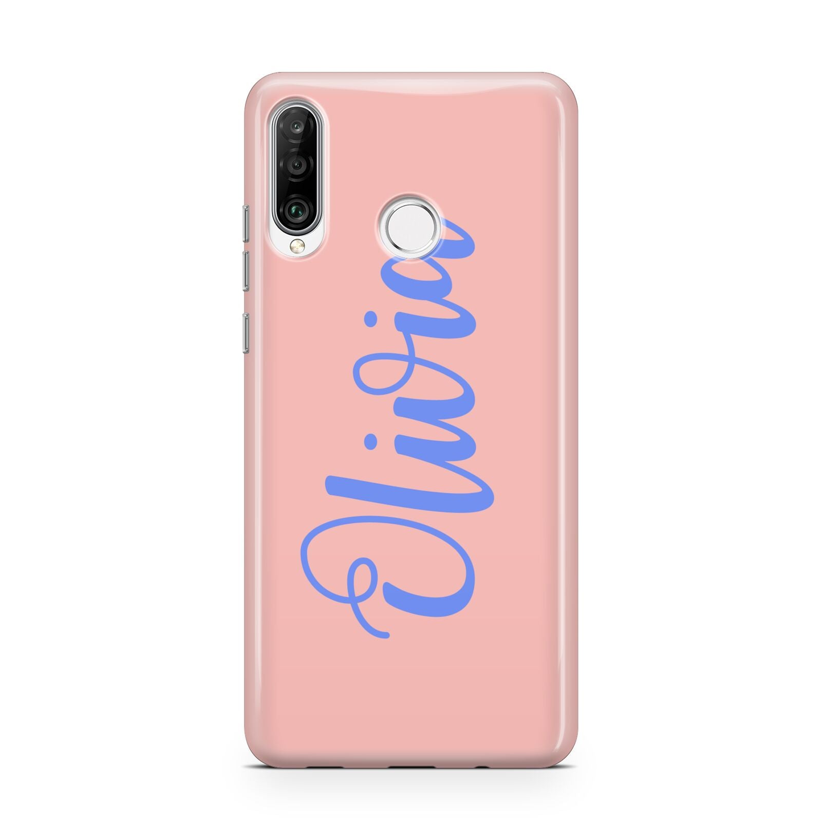 Personalised Pink Blue Name Huawei P30 Lite Phone Case