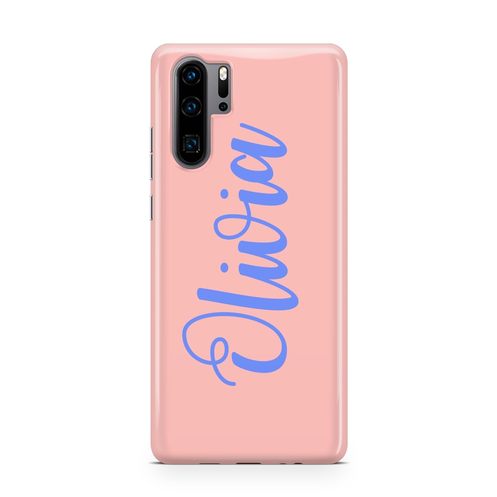 Personalised Pink Blue Name Huawei P30 Pro Phone Case