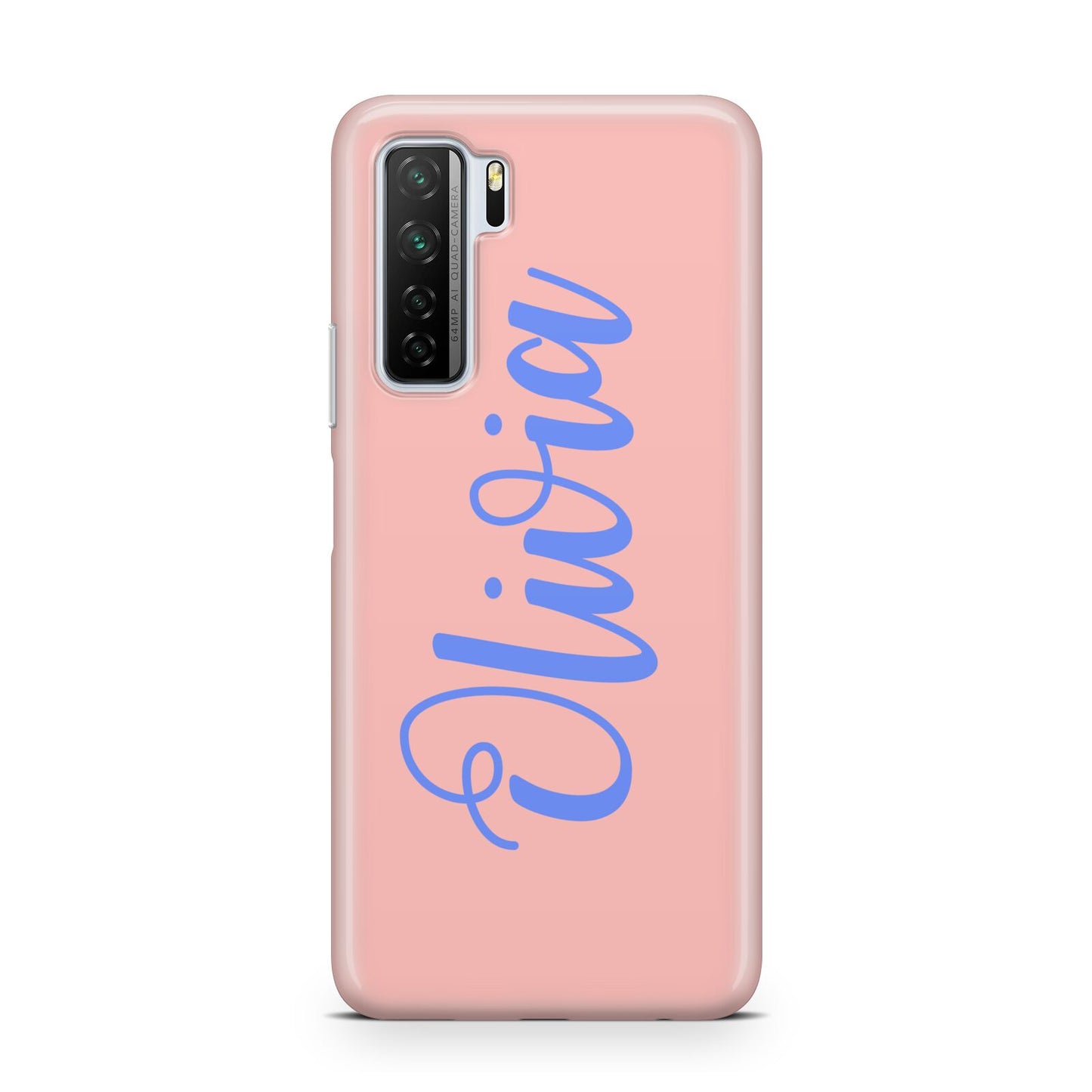 Personalised Pink Blue Name Huawei P40 Lite 5G Phone Case